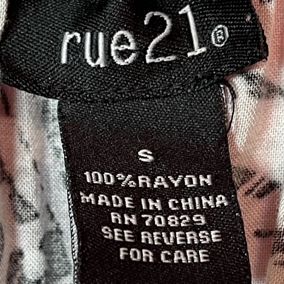 RUE21 LEOPARD & ZEBRA SUN DRESS SIZE S - Picture 11 of 11